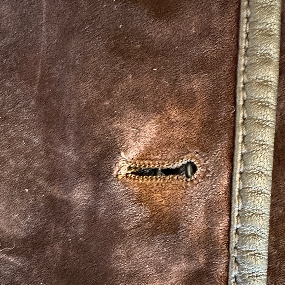 Eddie Bauer Seattle Suede Genuine Leather Jacket - Picture 11 of 12